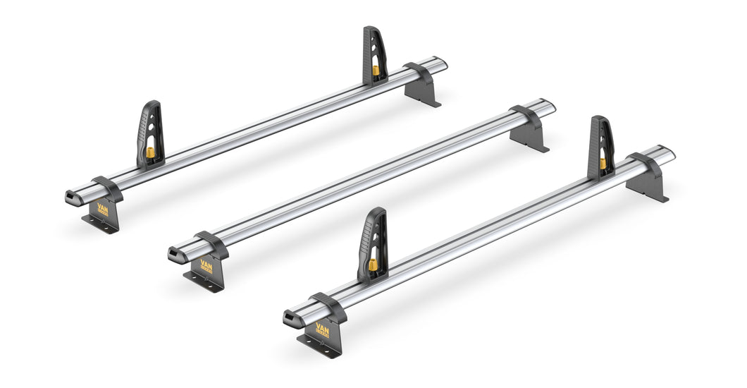 Van Guard ULTI Bar+ (Aluminium) - 3 Roof Bars Volkswagen Caddy 2020-