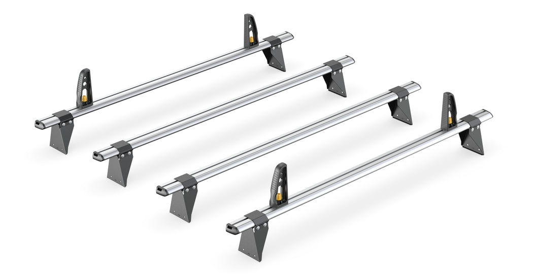 Van Guard ULTI Bar+ (Aluminium) - 4 Roof Bars Ford Transit 2000-2014
