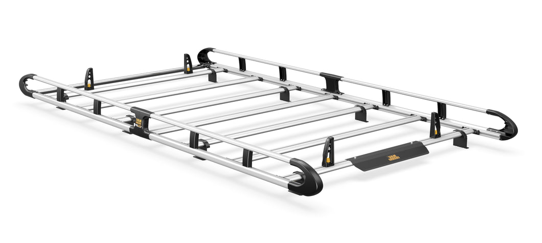 Van Guard ULTI Rack+ (Aluminium) - 7 Bar Roof Rack Renault Trafic 2001-2014