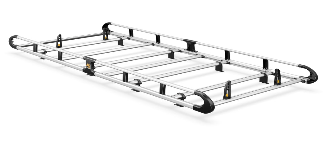 Van Guard ULTI Rack+ (Aluminium) - 7 Bar Roof Rack Volkswagen Transporter T6 2015-2025