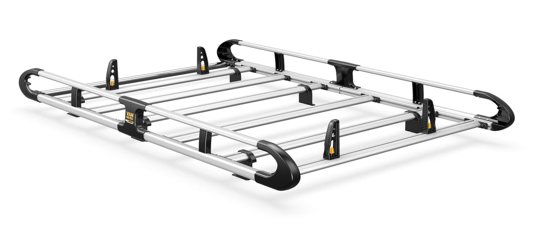 Van Guard ULTI Rack+ (Aluminium) - 6 Bar Roof Rack Peugeot Bipper 2008-2018