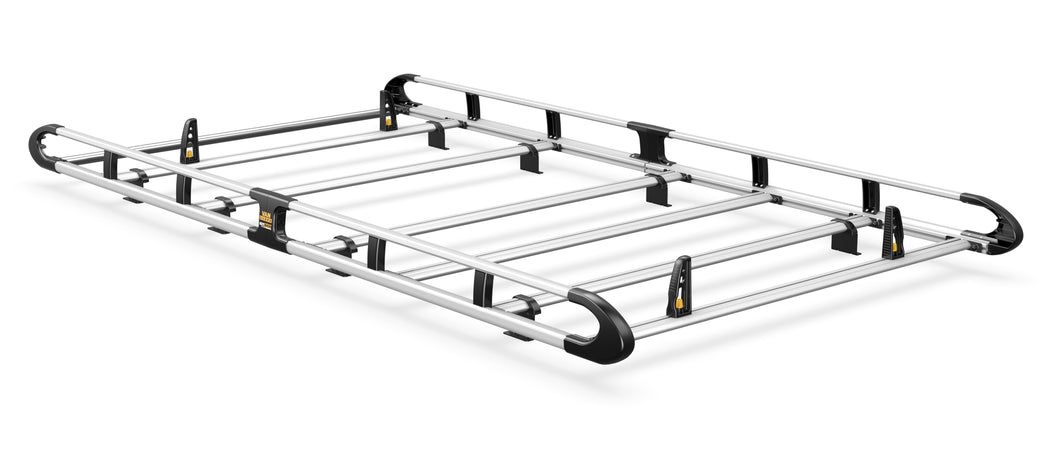 ULTI Rack+ (Aluminium) - 6 Bar Roof Rack Vauxhall Movano 2010-2021