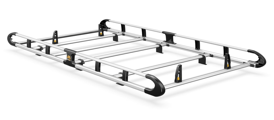 ULTI Rack+ (Aluminium) - 5 Bar Roof Rack Vauxhall Vivaro 2019-