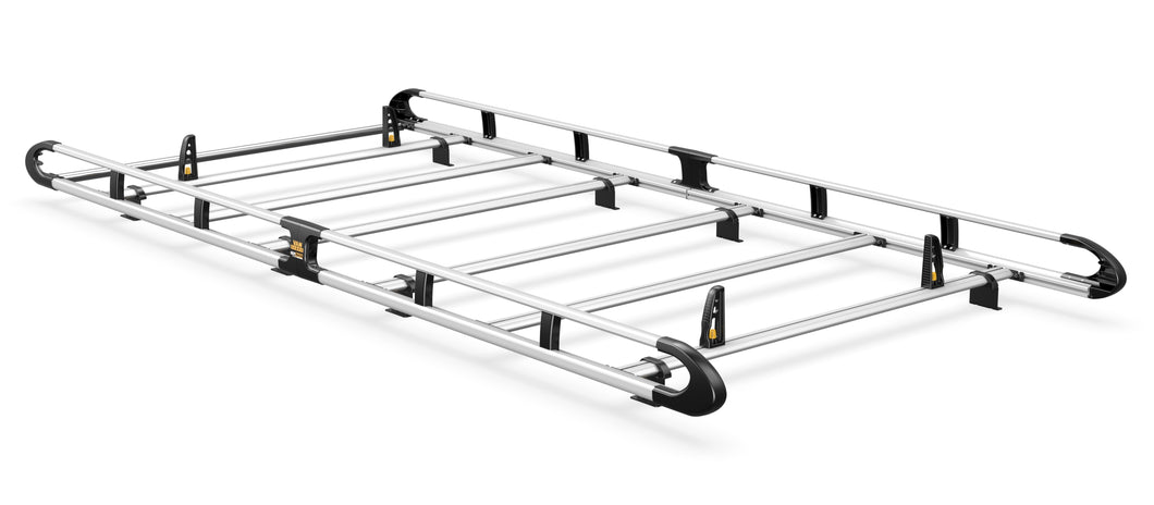 Van Guard ULTI Rack+ (Aluminium) - 6 Bar Roof Rack Volkswagen Crafter 2017-