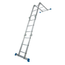 Load image into Gallery viewer, Silverline Multipurpose 3.6m Ladder with Platform 953474
